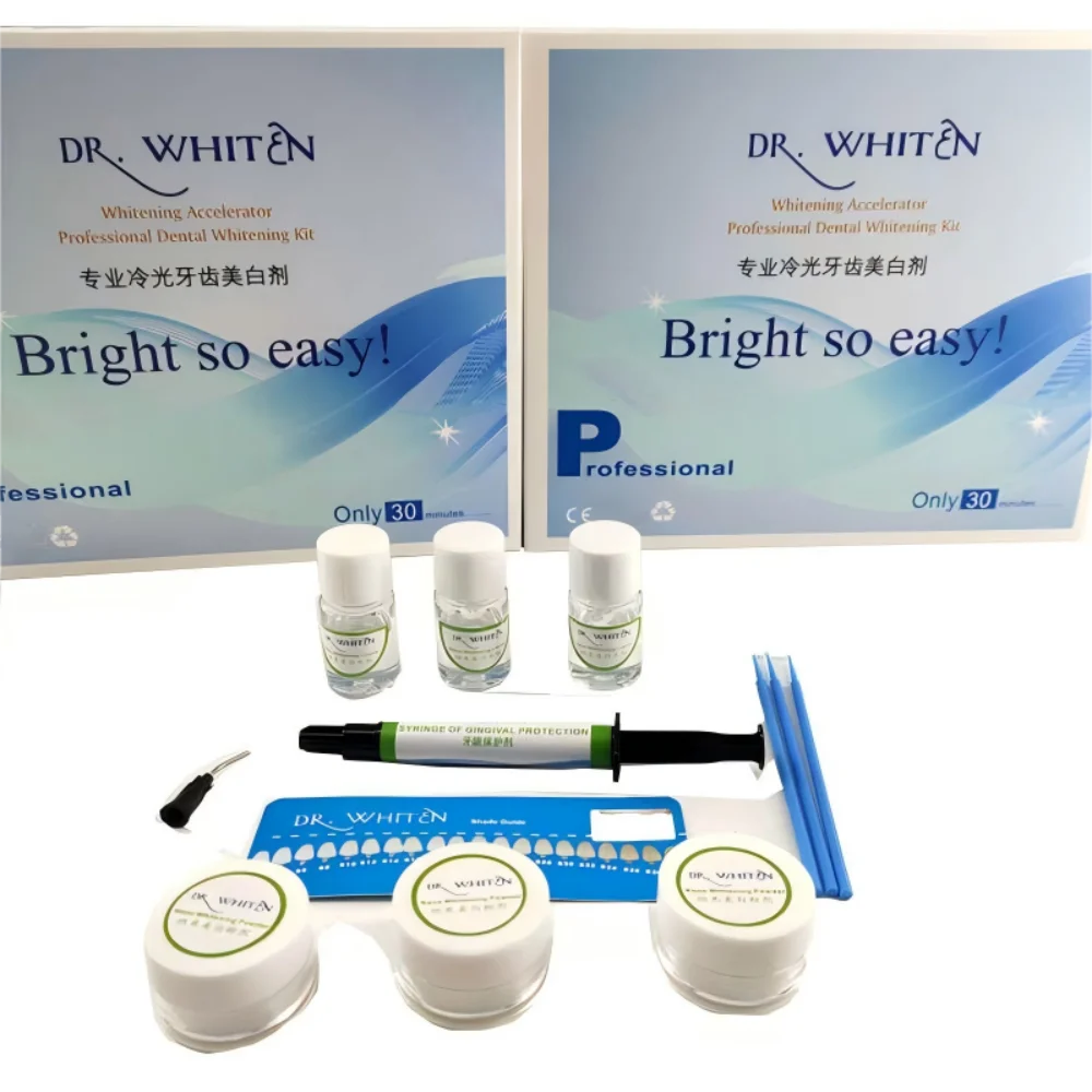 Teeth Whitening Q&M - 치아 미백 세트 35% HP 미백
