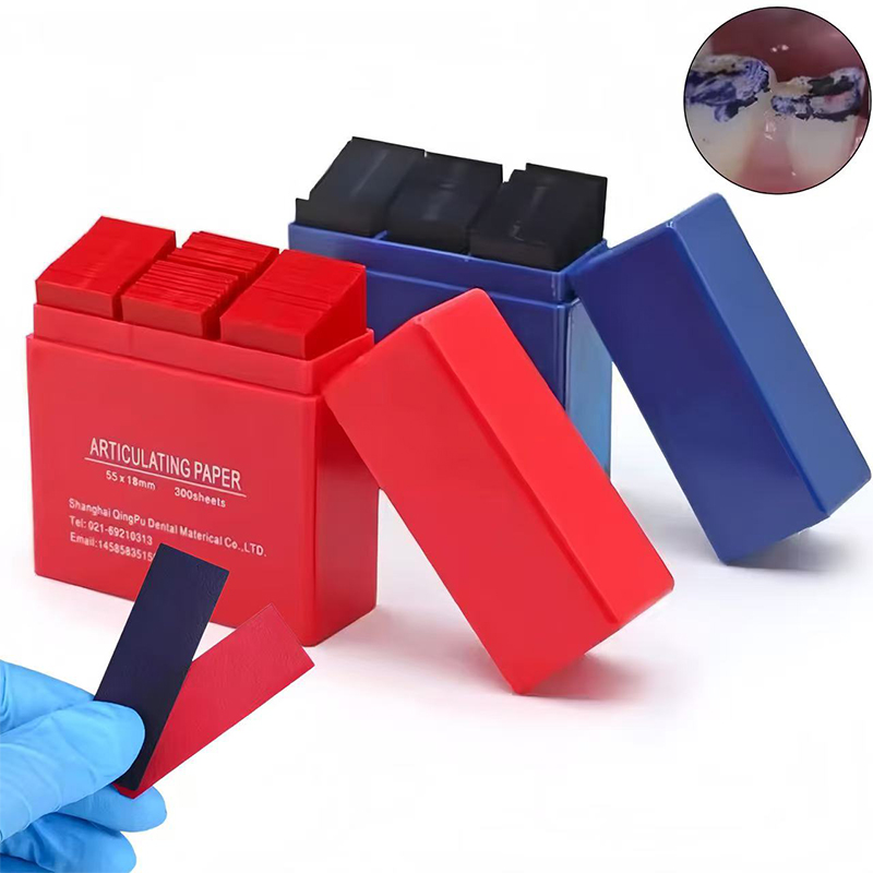 Teeth Whitening Retainer - 300개/박스 치과용 교합지(비트 스트립) 구강 미백