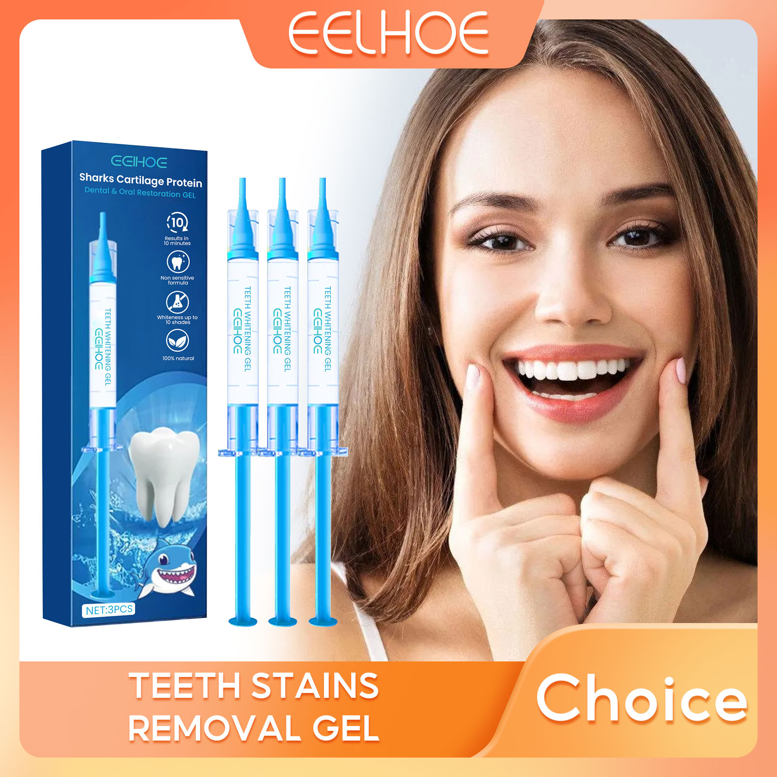 Whitening Pen Bleach - 치아 미백 젤, 치아 미백, 얼룩