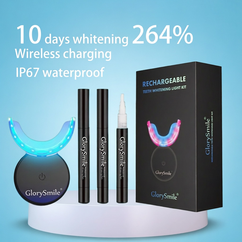 Whitening Pen Bleach - 무선 충전 치아 미백 키트 IP67