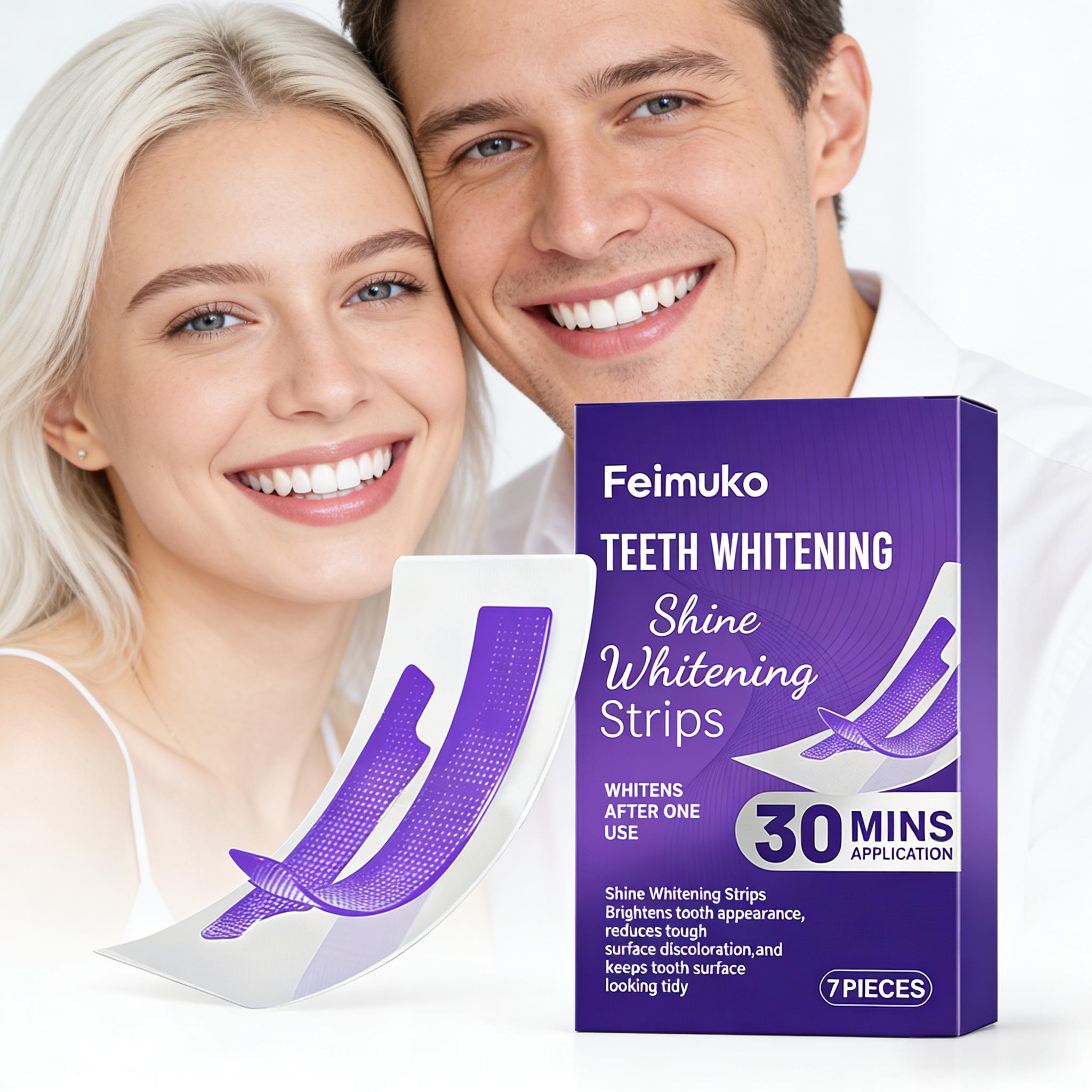 Teeth Whitening Retainer - 치아 미백 스트립은 민감성 감소를 도와
