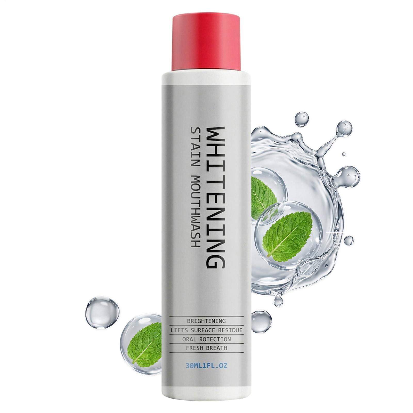 Whitening Mouthwash - 30ml 얼룩 제거 구강청결제, 냄새 제거,