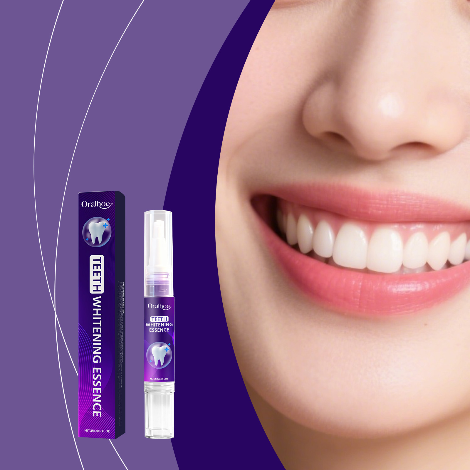 Whitening Pen Bleach - 오랄호 치아 미백 펜, 커피, 차,