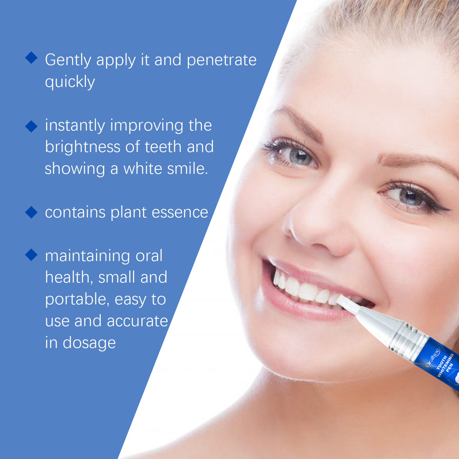 치아 세정 에센스 펜 치아 세정 젤 얼룩 제거 무감각  - Teeth Whitening Q&M 리뷰 및 가격