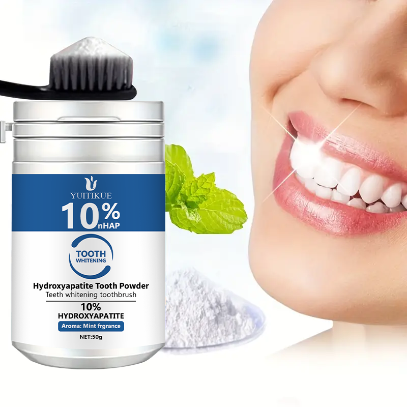 유티쿠에 10% nHAP 치아 분말 50g - 하이드록 - Teeth Whitening Q&M 리뷰 및 가격