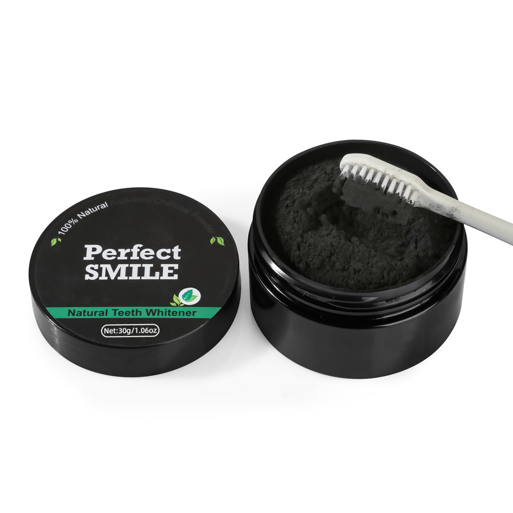 치아 미백 파우더 유기농 활성탄 파우더 대나무 코코넛  - Teeth Whitening Charcoal Powder 리뷰 및 가격