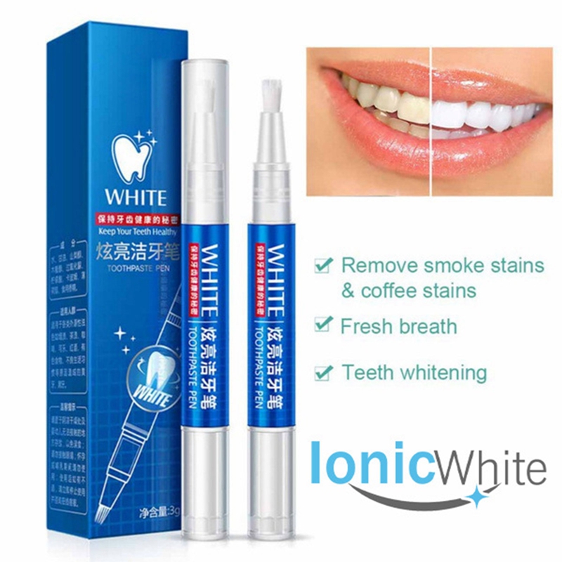 치아 미백 젤 펜 표백제 치아 치과 구강 위생 관리 플 - Whitening Pen Bleach 리뷰 및 가격