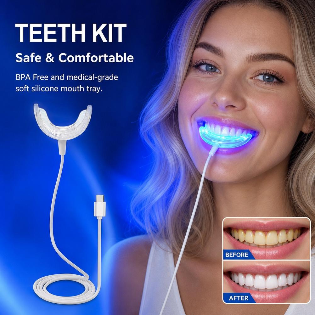 16 LED 치아 미백 라이트 타입 C 인터페이스 배터 - Led Mouth Tray 리뷰 및 가격