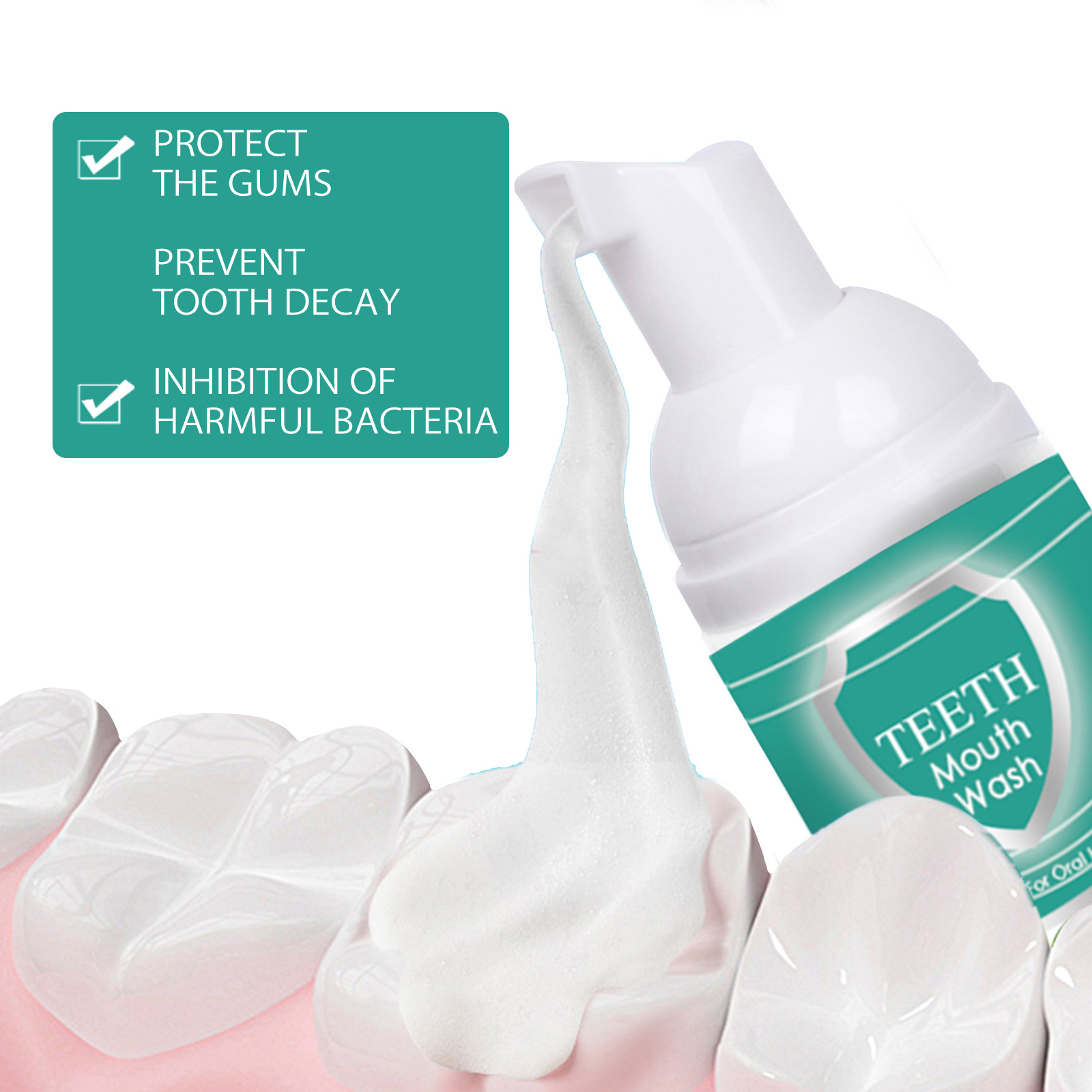 거품 치약 무스 - 치아 얼룩 및 황변 제거, 잇몸 관 - Teeth Whitening Foam Toothpaste 리뷰 및 가격