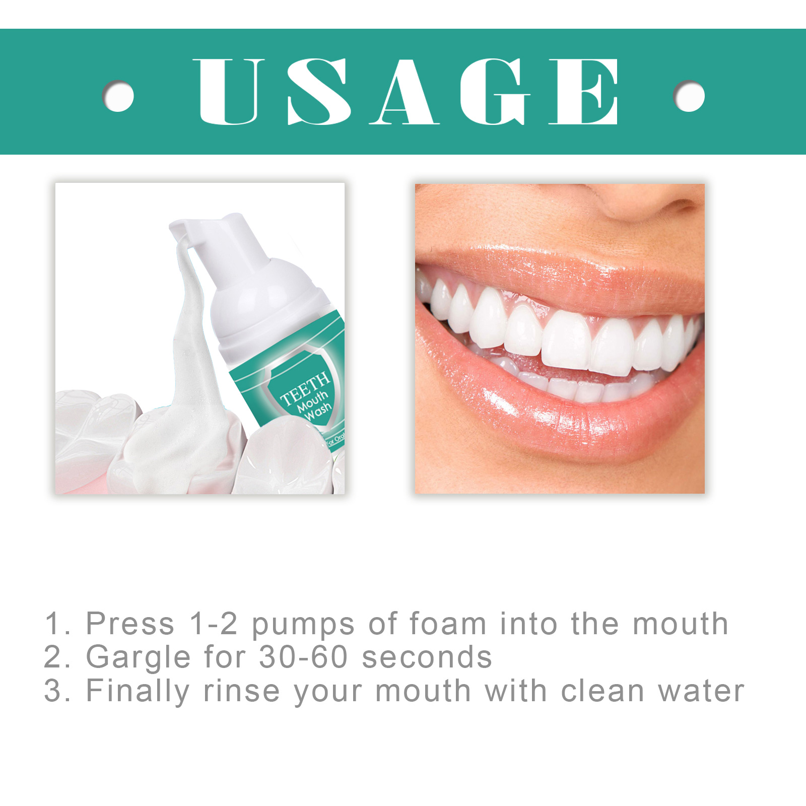 거품 치약 무스 - 치아 얼룩 및 황변 제거, 잇몸 관 - Teeth Whitening Foam Toothpaste 리뷰 및 가격