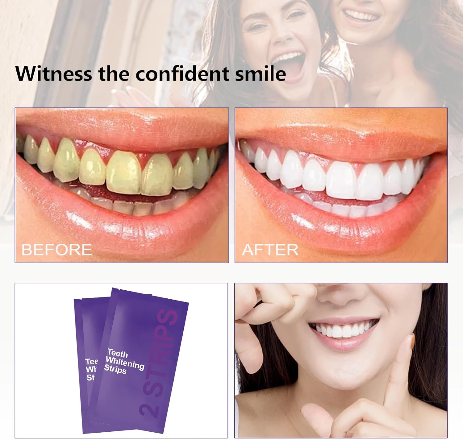 7개 프리미엄 퍼플 화이트닝 스트립 전문 치아 얼룩 제 - Teeth Whitening Gel Refills 리뷰 및 가격