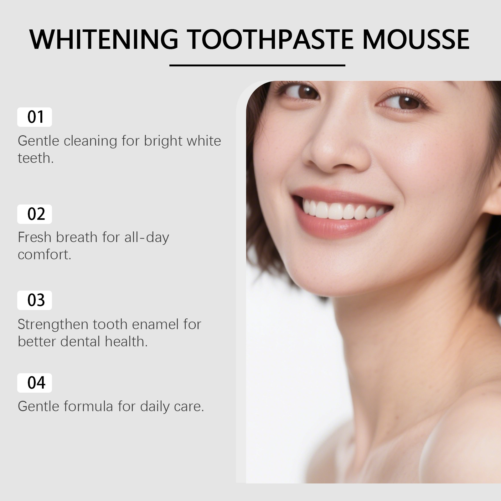하이드록시아파타이트 브라이트 화이트닝 치약, 상쾌한 숨 - Teeth Whitening Foam Toothpaste 리뷰 및 가격