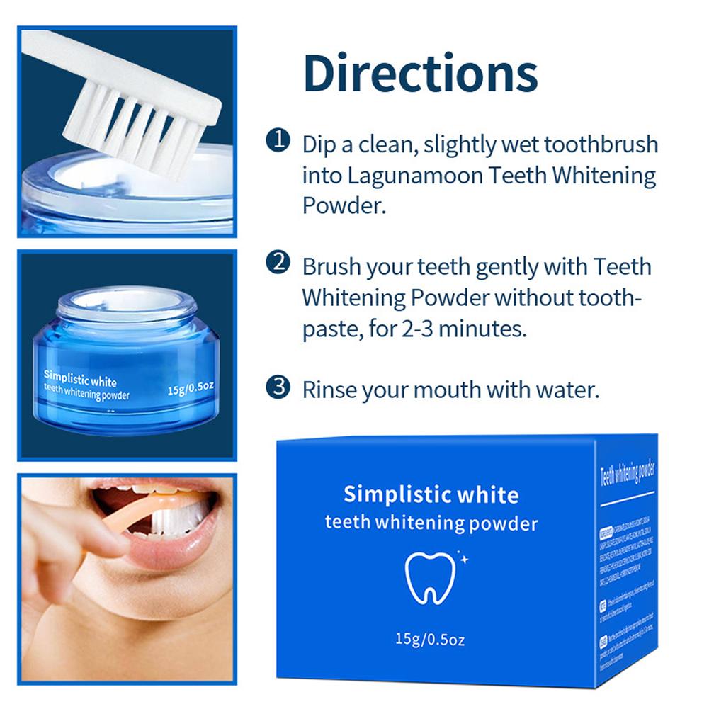 15g 치아 미백 파우더 프리미엄 에나멜 치아 케어 치 - Teeth Whitening Remedies 리뷰 및 가격