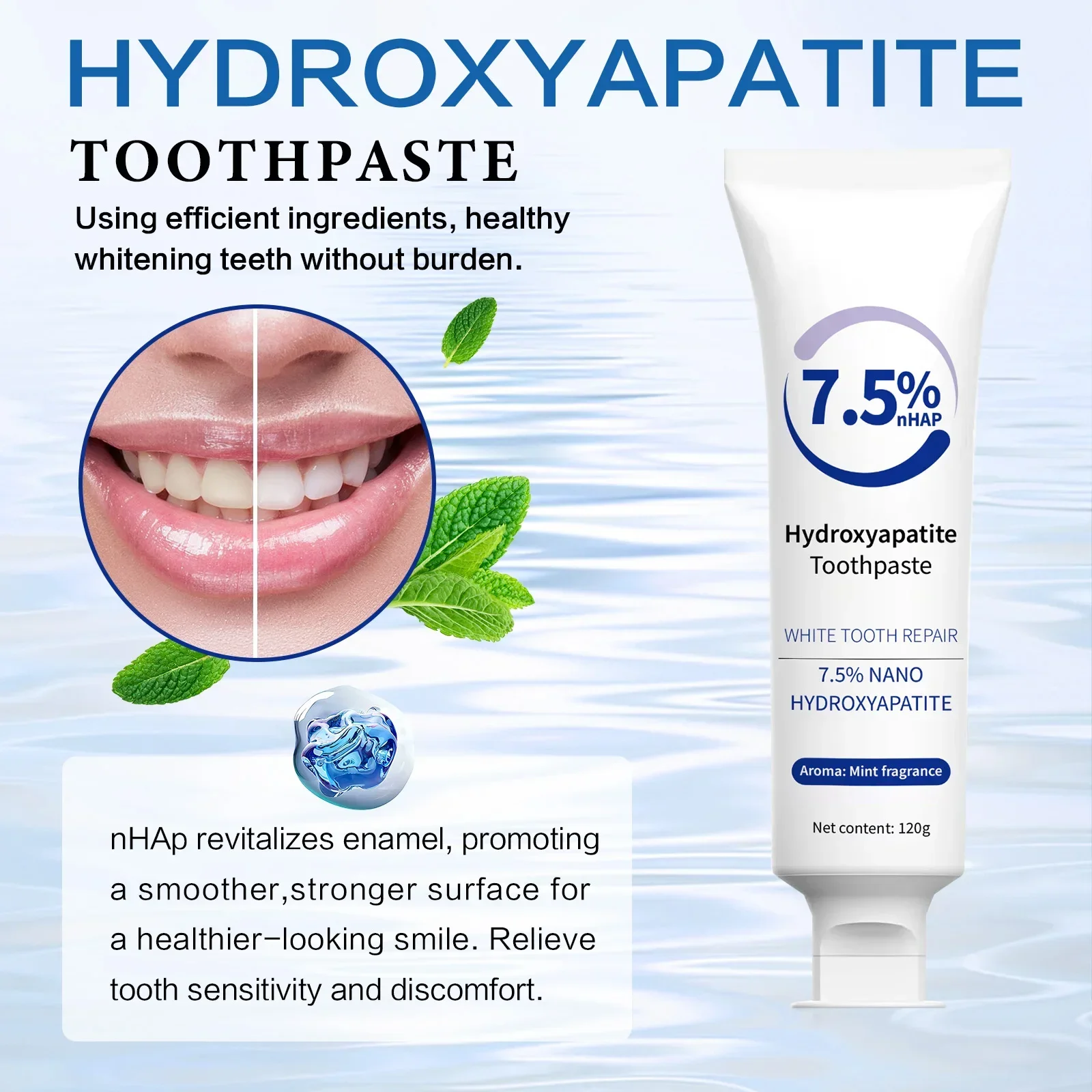 치약 & 미백 펜 키트 - 하이드록시아파타이트 에나멜  - Teeth Whitening Charcoal Powder 리뷰 및 가격