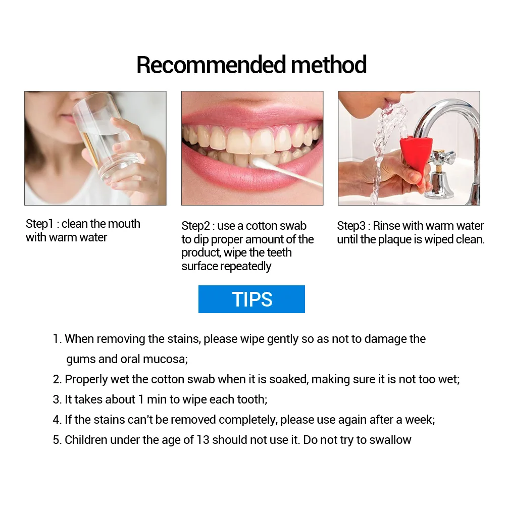 FTEENPLY 치아 미백 에센스 파우더 구강 위생 청 - Teeth Whitening Q&M 리뷰 및 가격