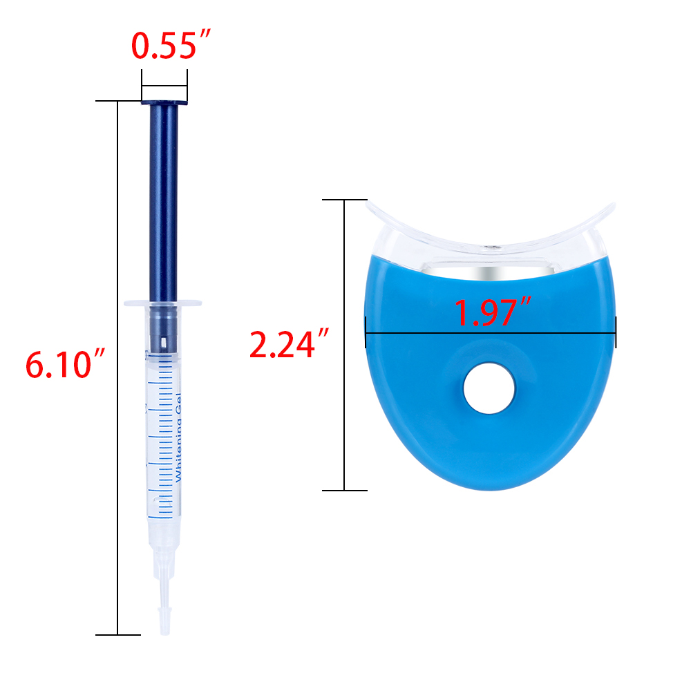 1 세트 치아 미백 44% 과산화물 치과 표백 시스템  - Teeth Whitening Q&M 리뷰 및 가격