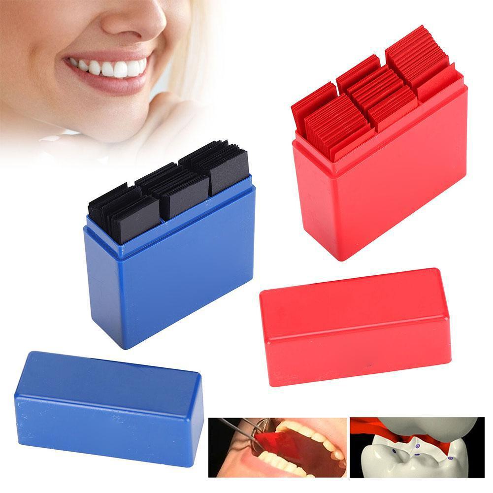 300매 치과용 교합지 블루 레드 양면 바이트 스트립  - Teeth Whitening Retainer 리뷰 및 가격