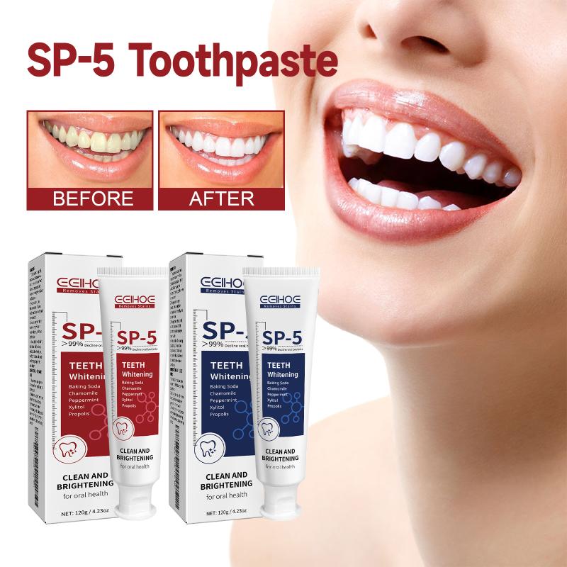 SP-5 프로바이오틱 치약 화이트닝 치약 구취 제거 치 - Teeth Whitening Foam Toothpaste 리뷰 및 가격