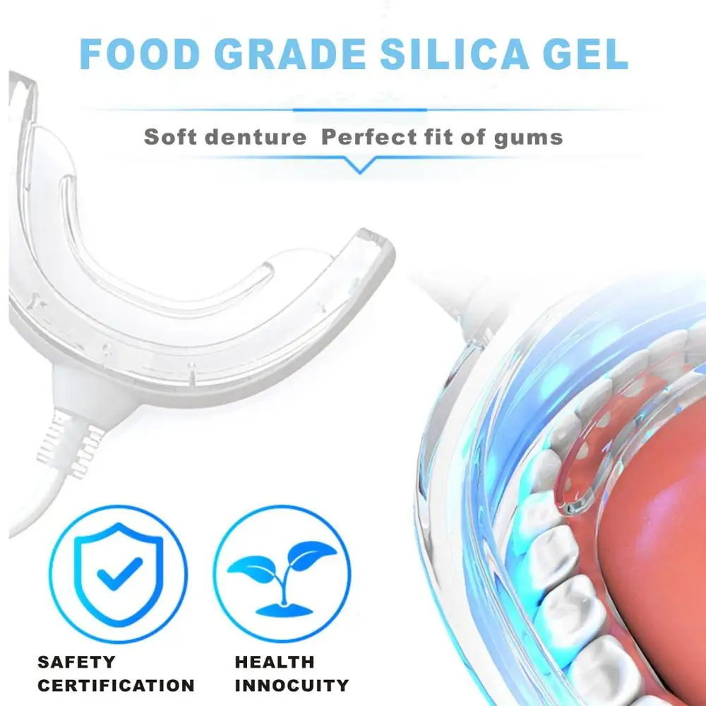 전문 치아 미백 키트, 16x 액셀러레이터, 라이트 블 - Led Mouth Tray 리뷰 및 가격
