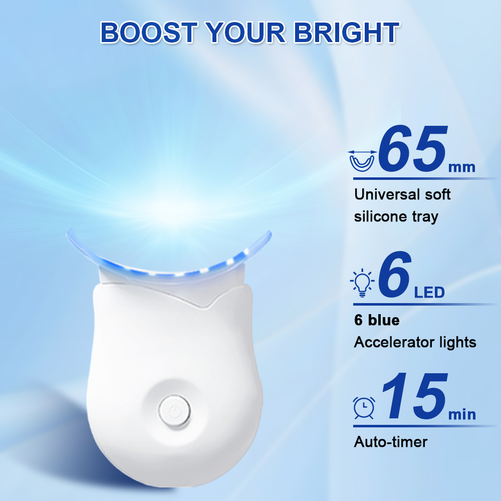 가정용 치아 미백 키트 치아 미백 젤 LED 블루 라이 - Led Mouth Tray 리뷰 및 가격