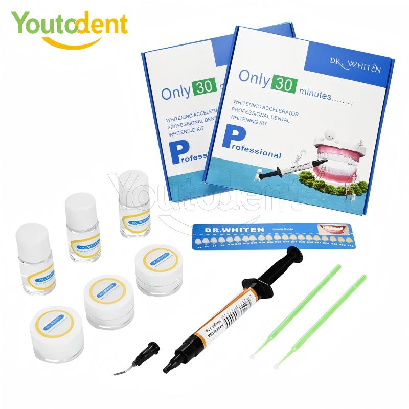 치아 미백 키트 35% 과산화수소 치아 미백 젤 구강  - Teeth Whitening Q&M 리뷰 및 가격