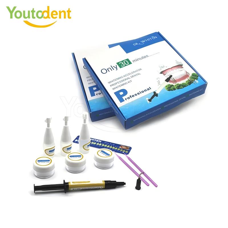치아 미백 키트 35% 과산화수소 치아 미백 젤 구강  - Teeth Whitening Q&M 리뷰 및 가격