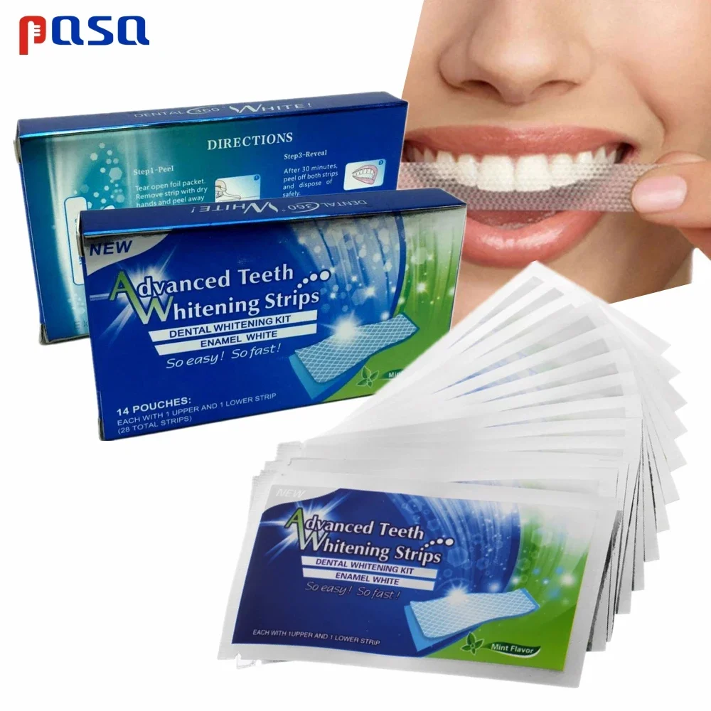 14/28pcs 3D 치아 미백 스트립 Whit 전문  - Teeth Whitening Effects 리뷰 및 가격