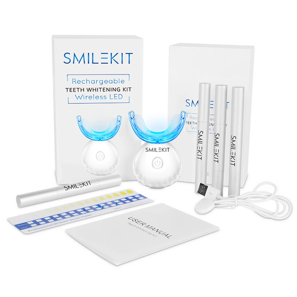 치과 치아 미백 키트 미니 16 LED 콜드 라이트 3 - Whitening Pen Bleach 리뷰 및 가격