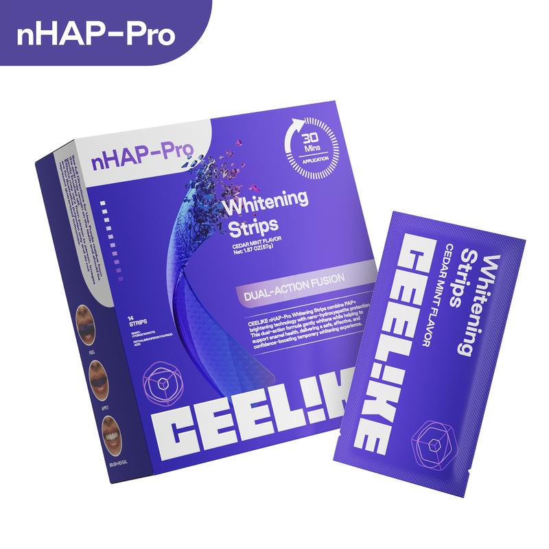 퍼플 치아 미백 스트립 14매 에나멜 안전 2-7단계  - Teeth Whitening Retainer 리뷰 및 가격