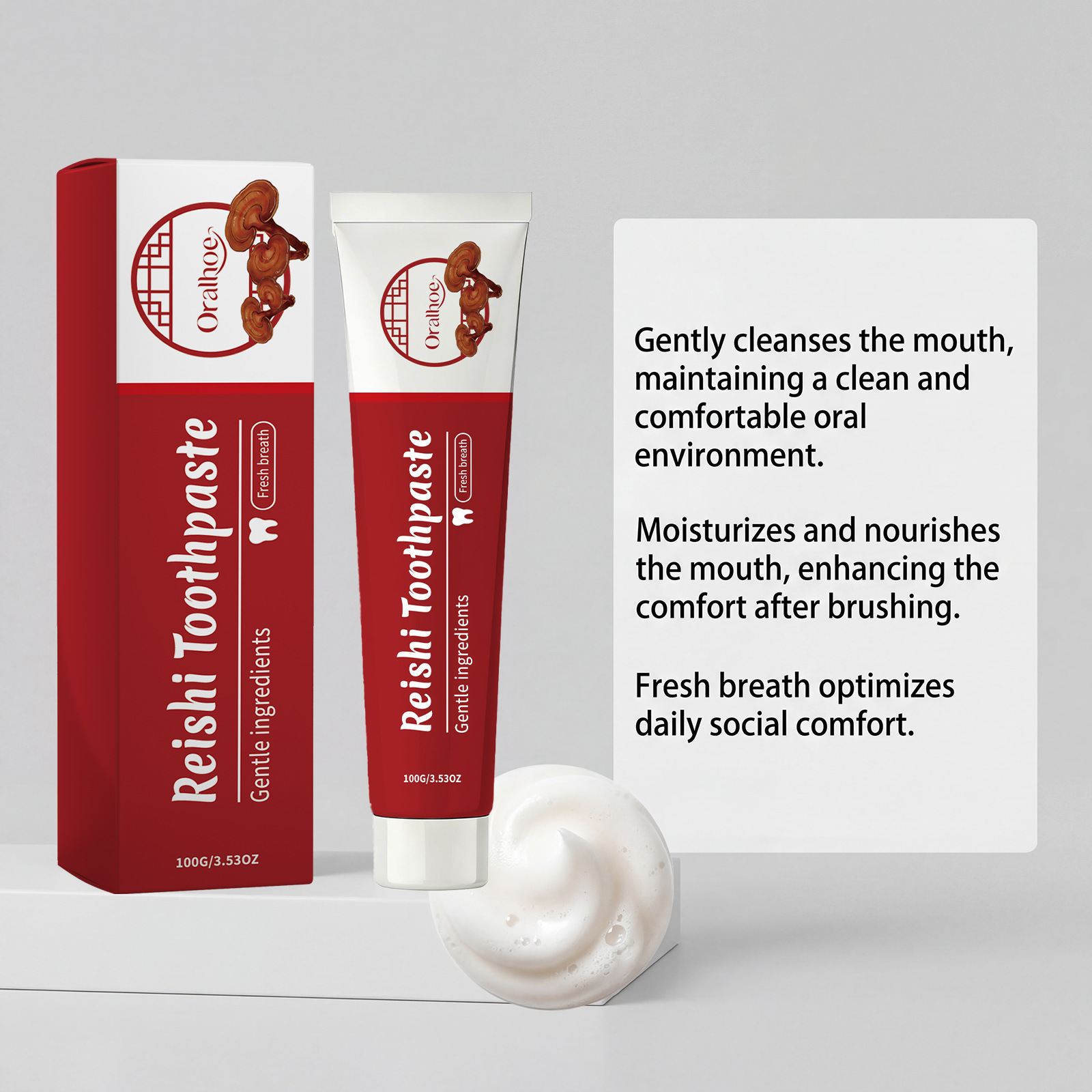 영지 허브 치약 치아 미백 황색 얼룩 제거 상쾌한 숨결 - Teeth Whitening Paste 리뷰 및 가격