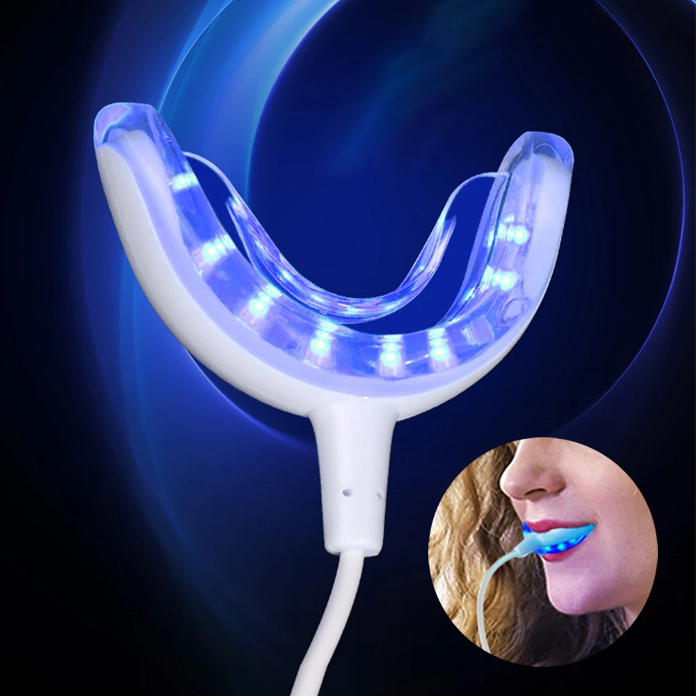 1개 가정용 스마트 LED 치아 미백 램프 휴대용 US - Teeth Whitening In Office 리뷰 및 가격