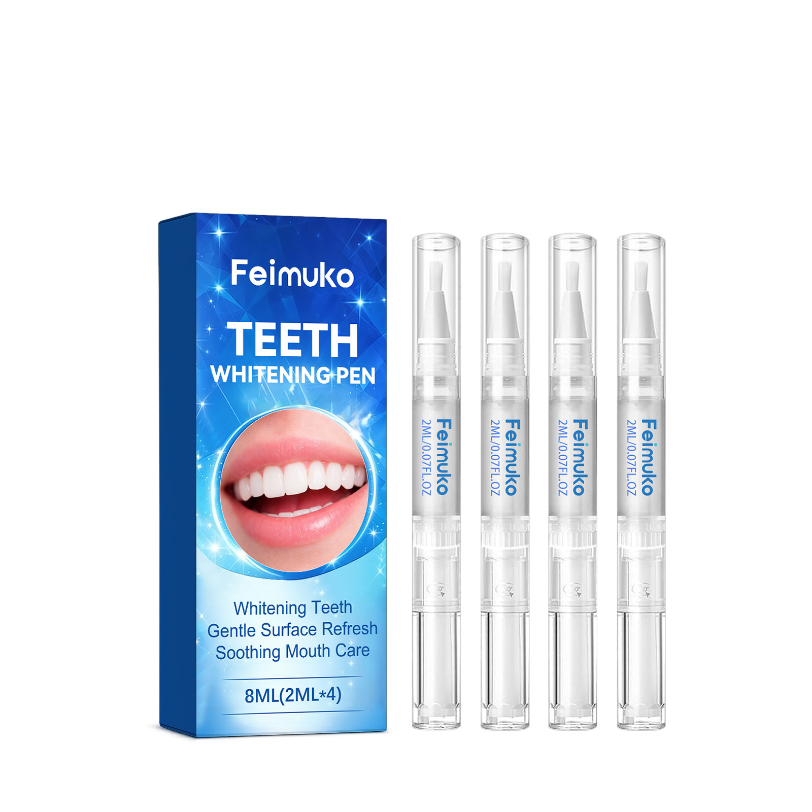 4pcs 치아 미백 젤 펜 얼룩 제거 노란색 치아 표백 - Whitening Pen Bleach 리뷰 및 가격