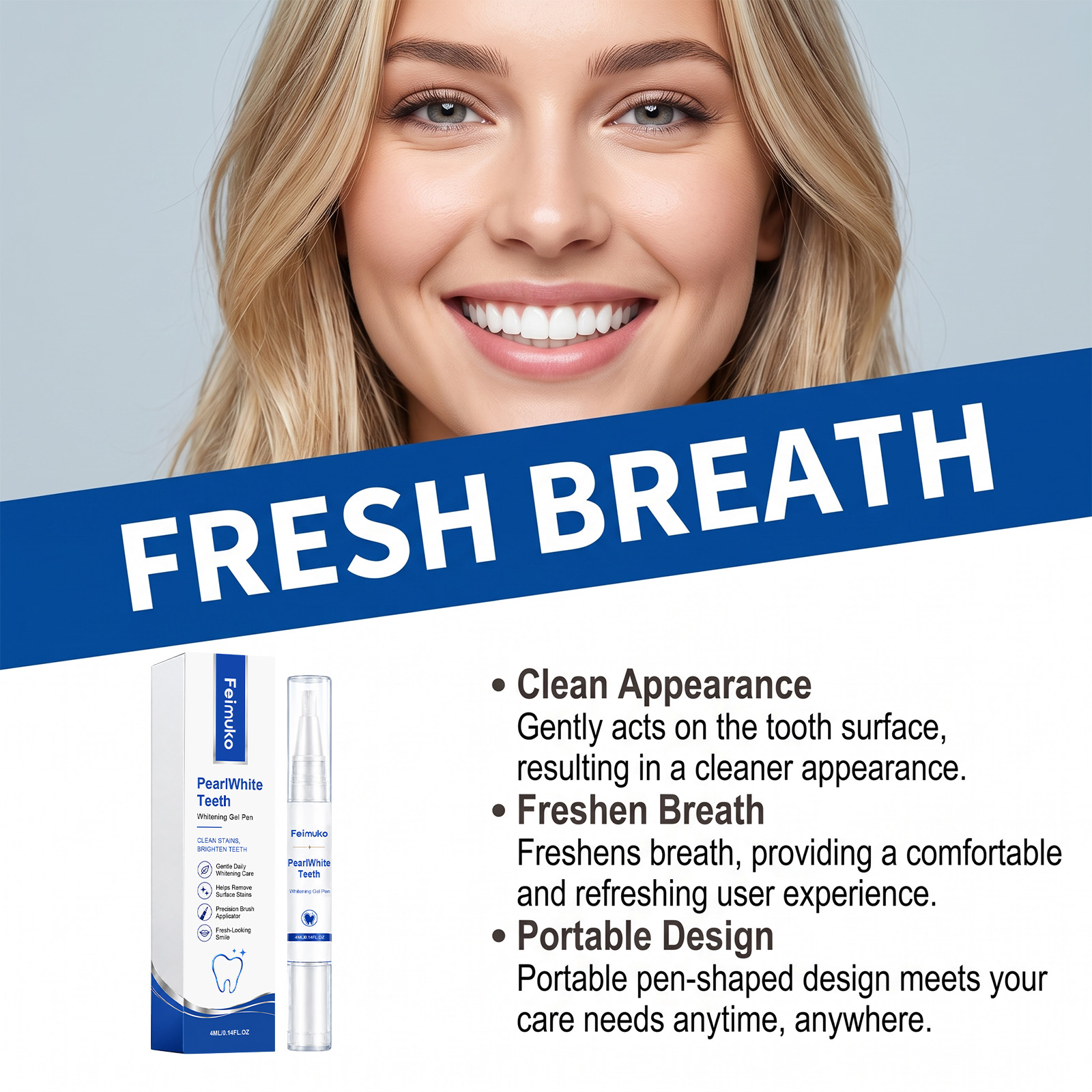 휴대용 치아 미백 젤 펜 얼룩 제거 정밀 브러쉬 부드러 - Teeth Whitening Hydrogen Peroxide 리뷰 및 가격
