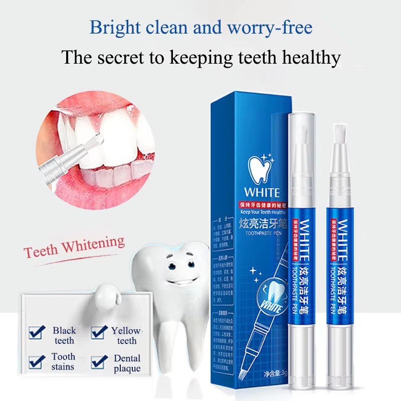 치아 미백 펜 치아 젤 구강 위생 청소 화이트닝 표백제 - Whitening Pen Bleach 리뷰 및 가격