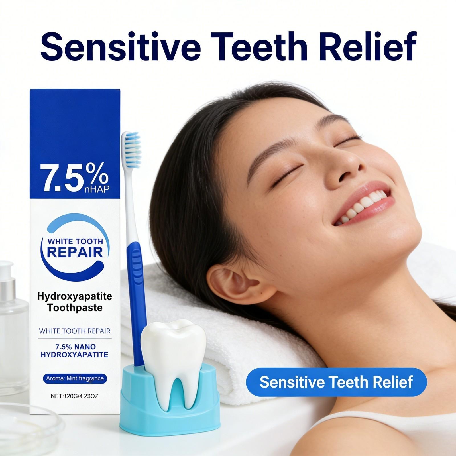 나노 하이드록시아파타이트 치약 - 민트향, 상쾌한 숨결 - Teeth Whitening Foam Toothpaste 리뷰 및 가격