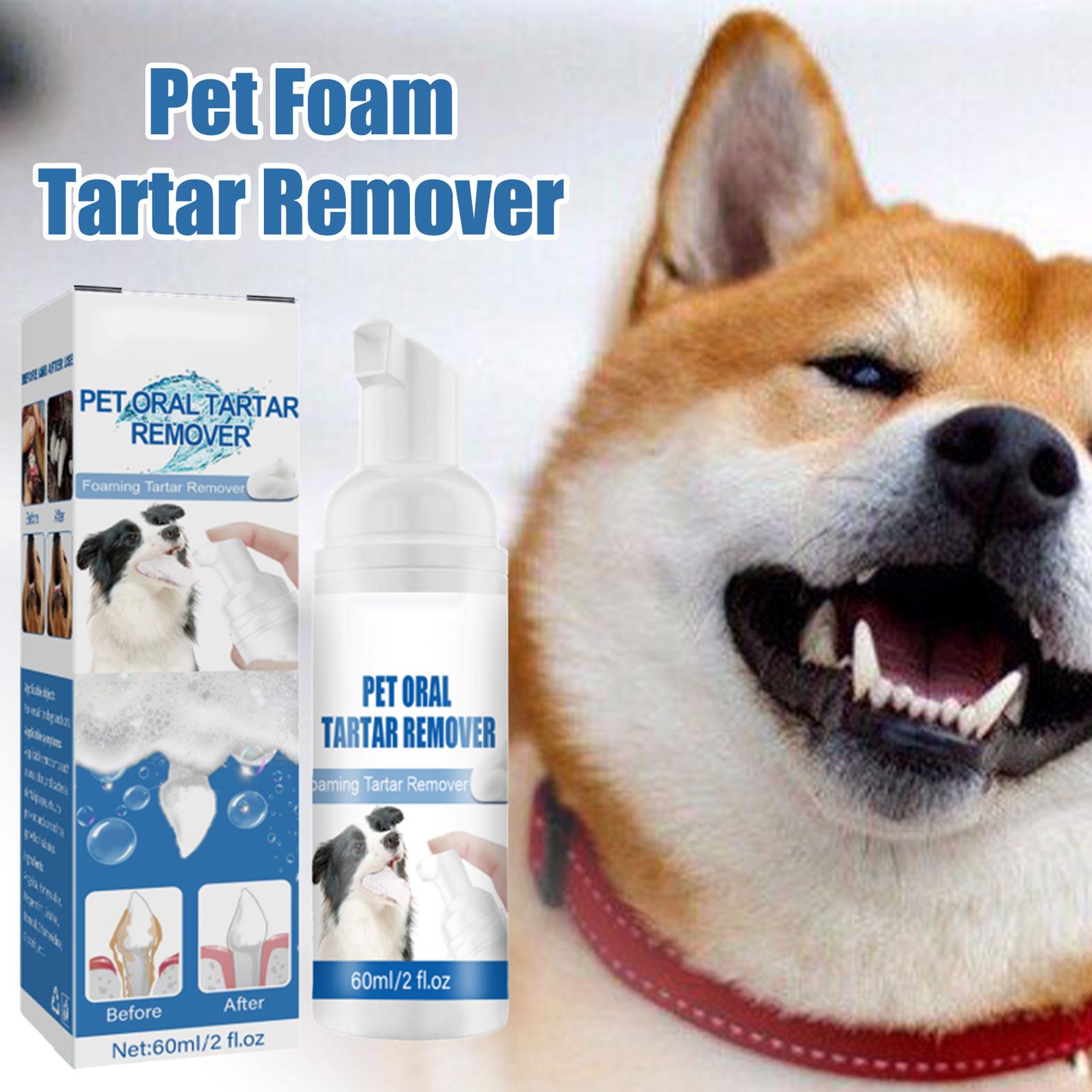 새로운 60ml 애완동물 구강케어 폼 순한 치아 세정  - Teeth Whitening Foam Toothpaste 리뷰 및 가격