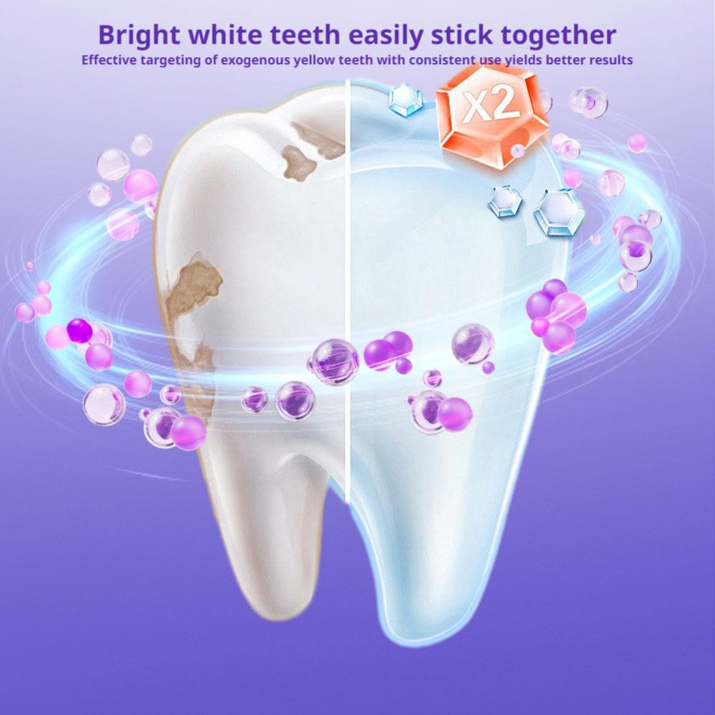 42쌍 V34 퍼플 치아 색상 교정기 퍼플 치아 미백  - Teeth Whitening Crest 리뷰 및 가격